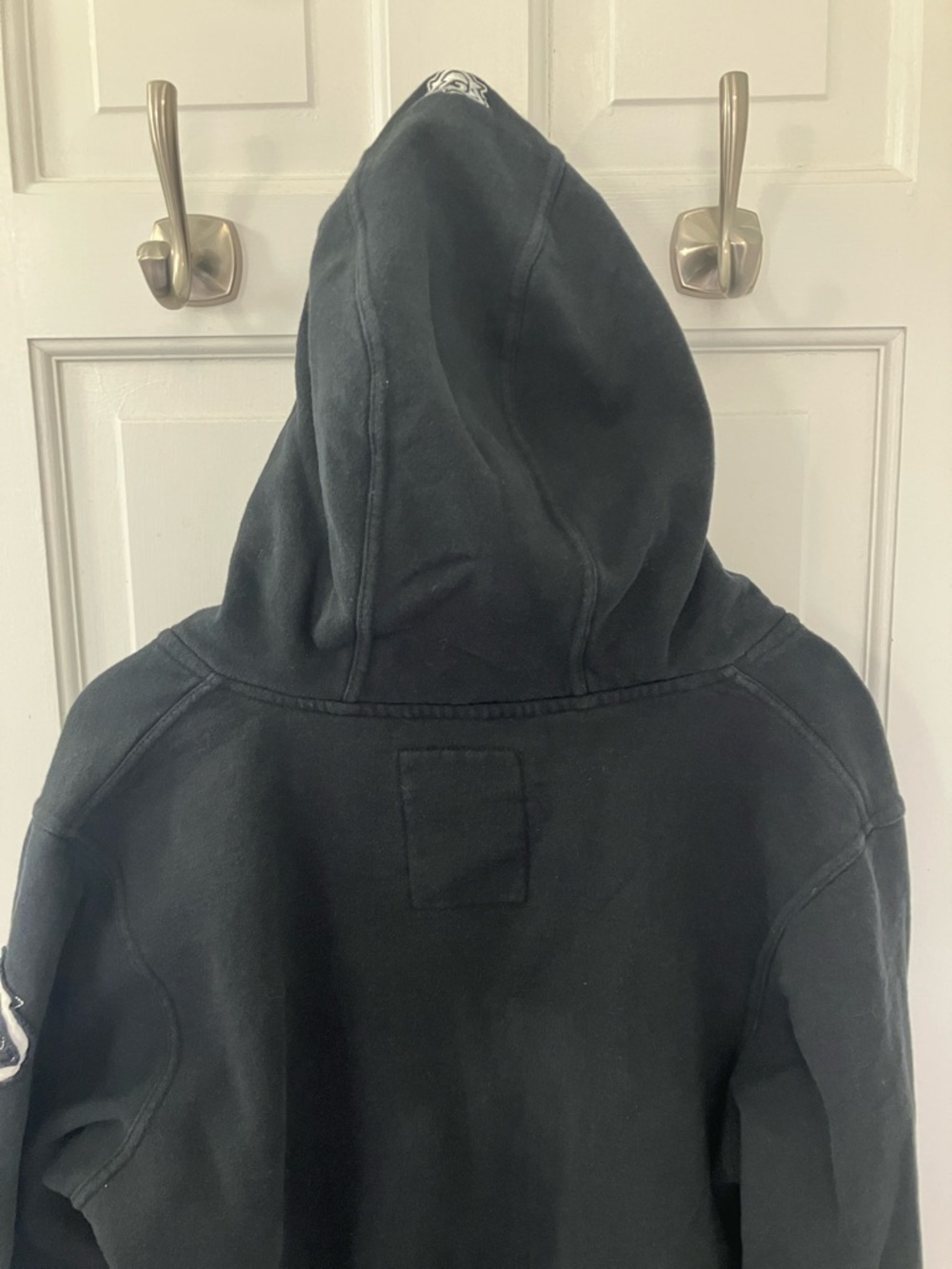 Y2K style Mojo Surf Australia Black Zip-Up Hoodie punk size Large 100% cotton - Picture 14 of 17